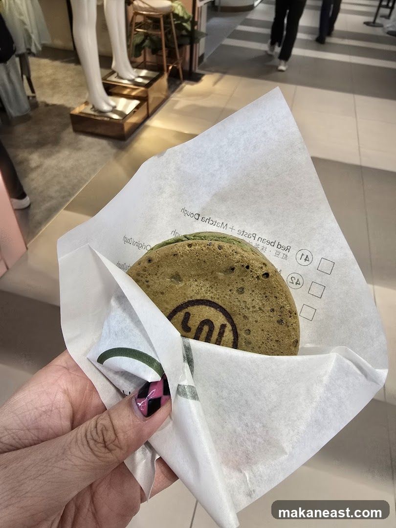 Dessert with logo