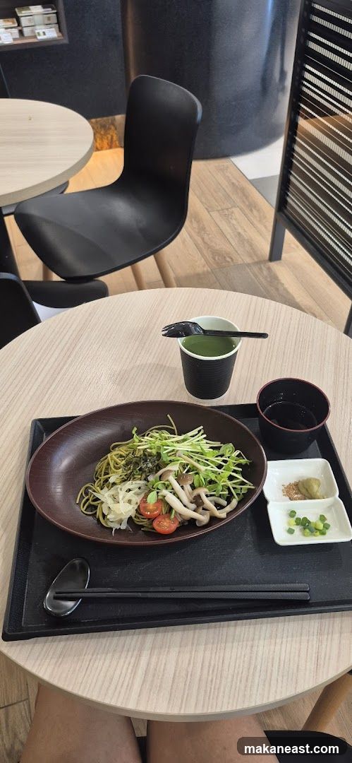 Noodle Dish with Side Condiments