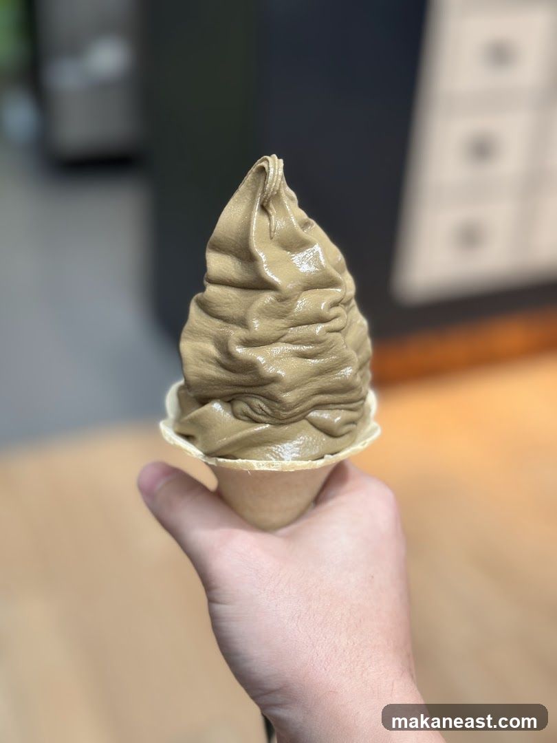 Soft Serve Ice Cream Cone