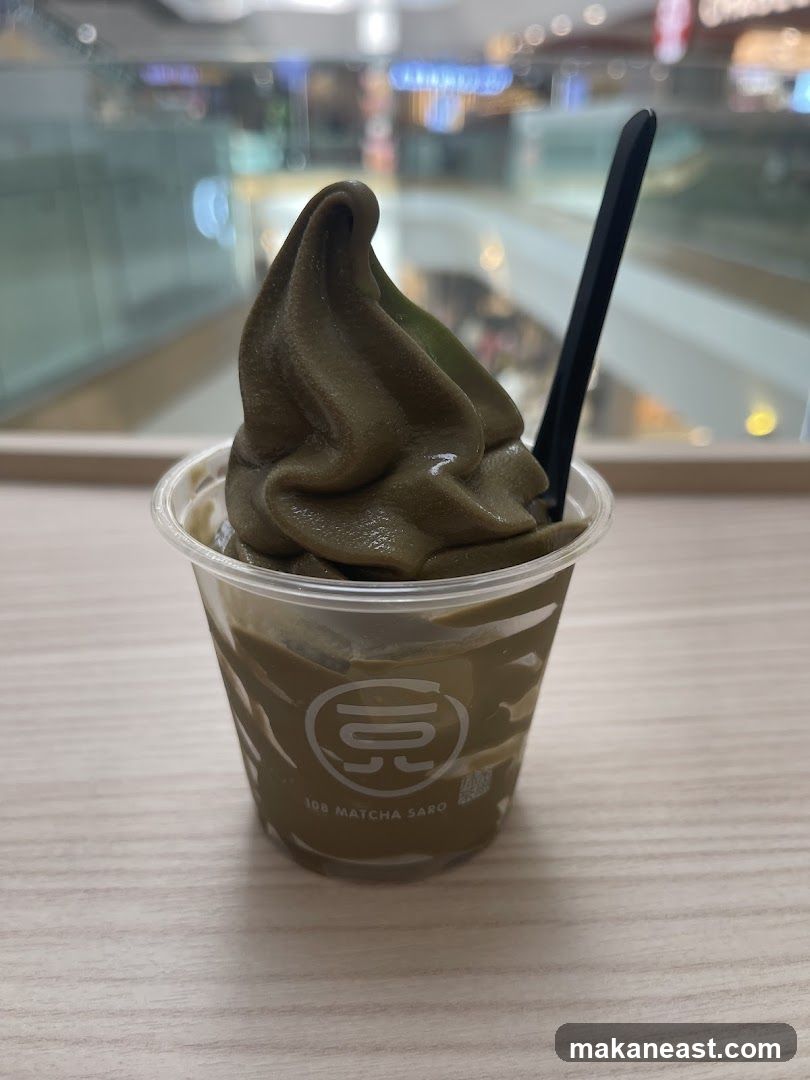 Matcha Soft Serve