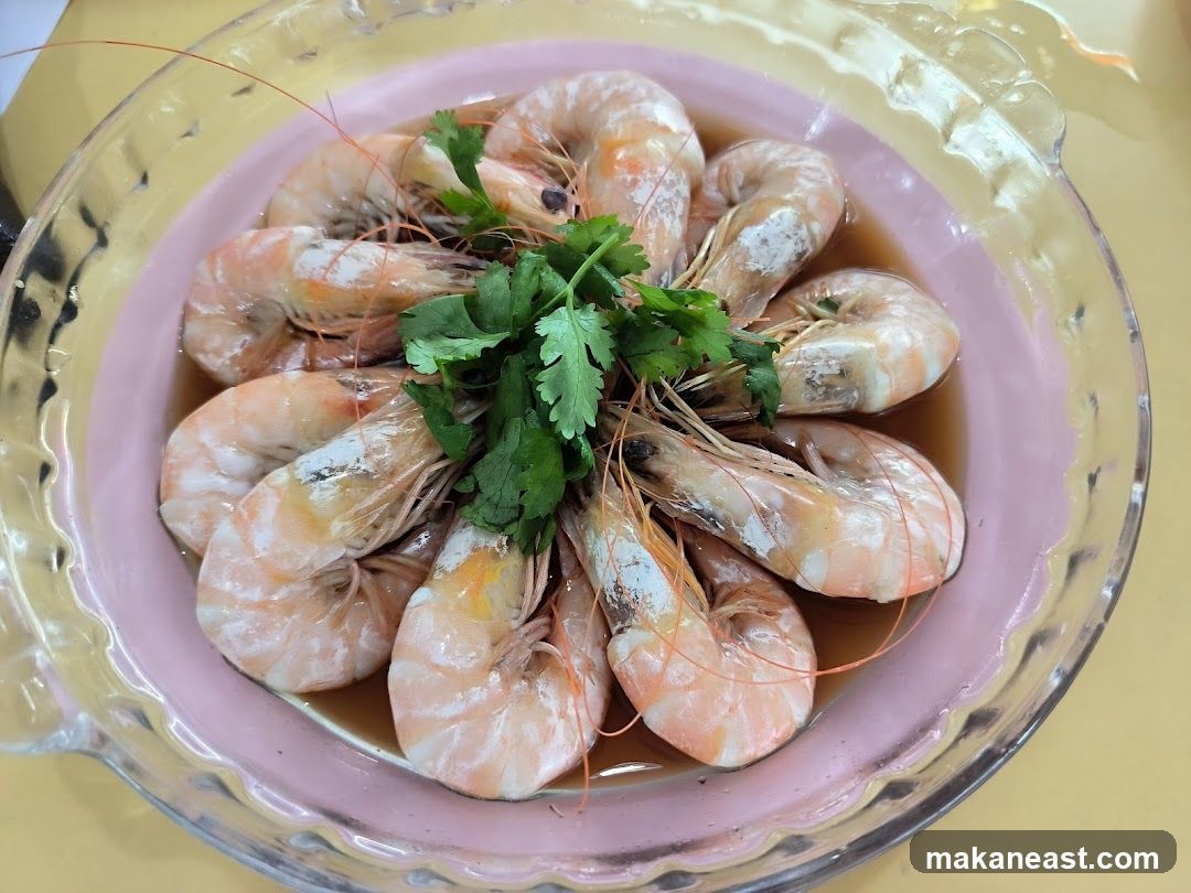 Steamed Prawns
