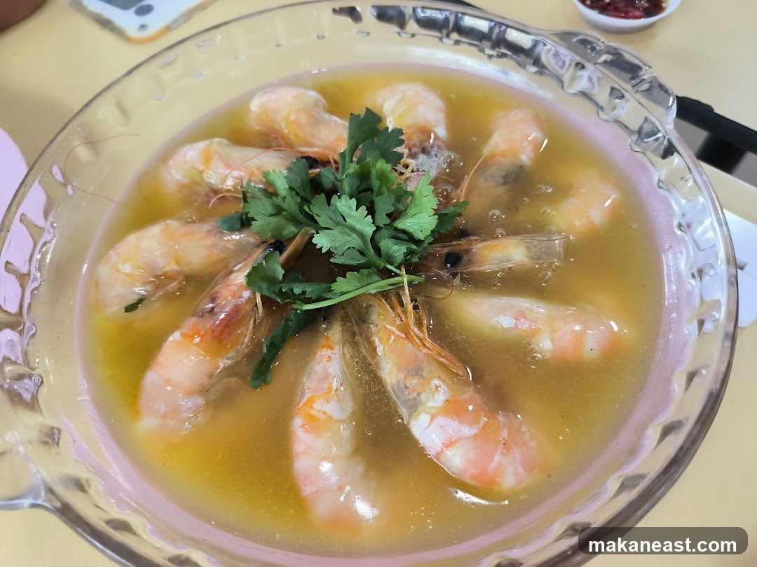 Steamed Prawns