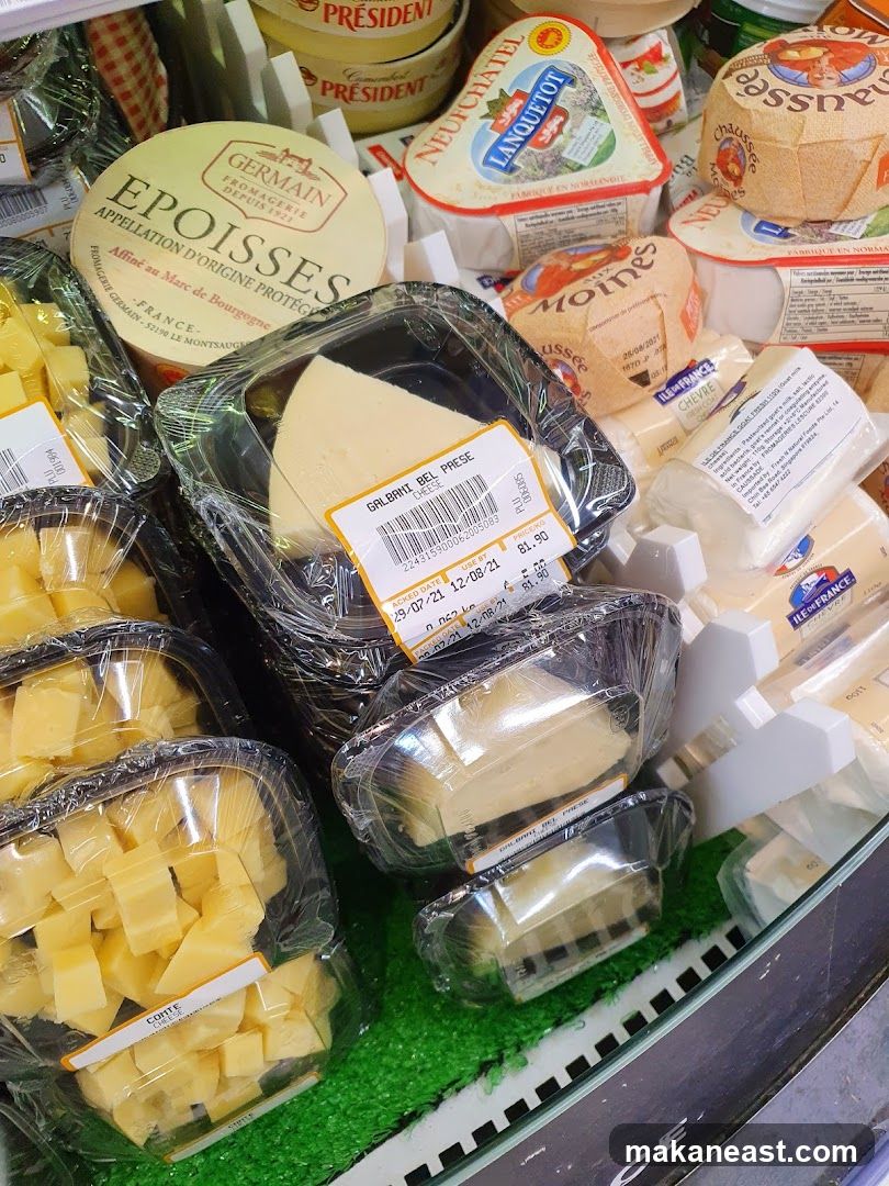 Assortment of Cheeses