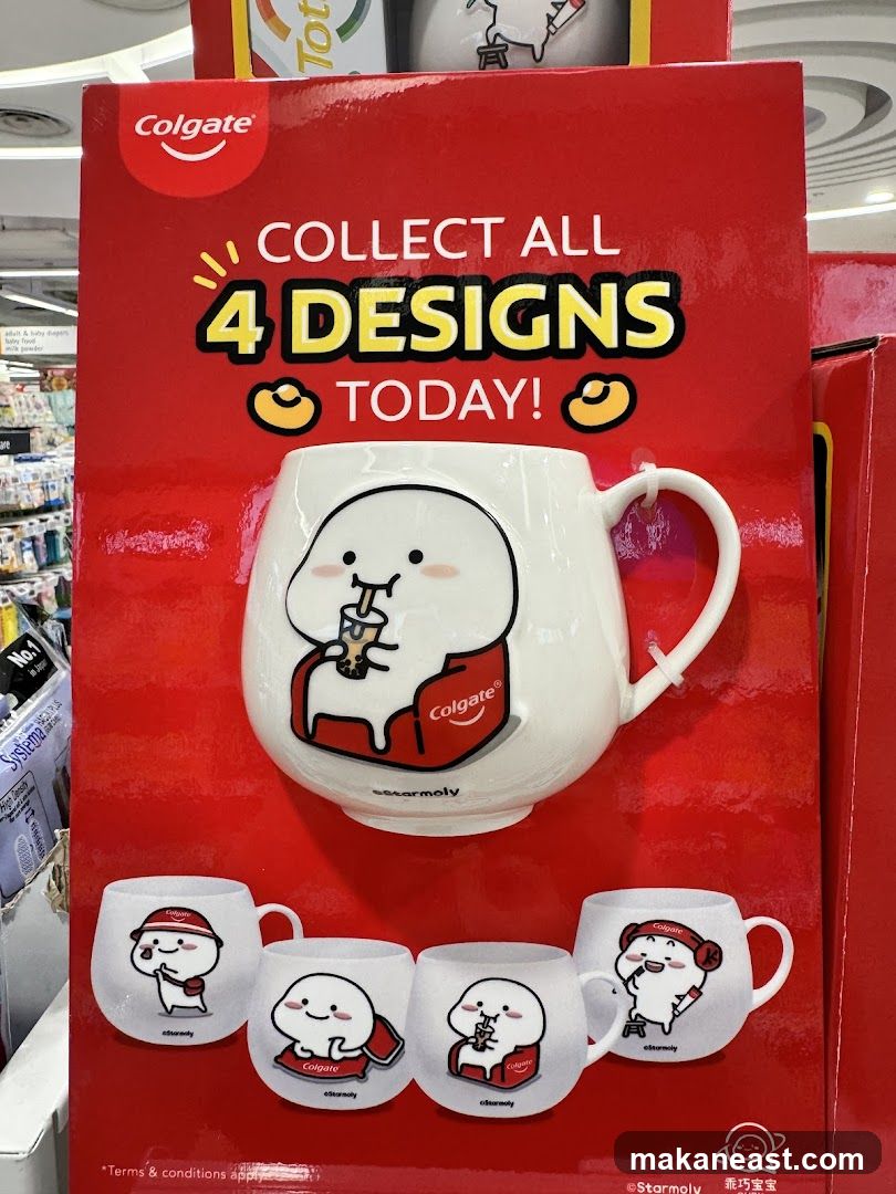 Colgate promotional display