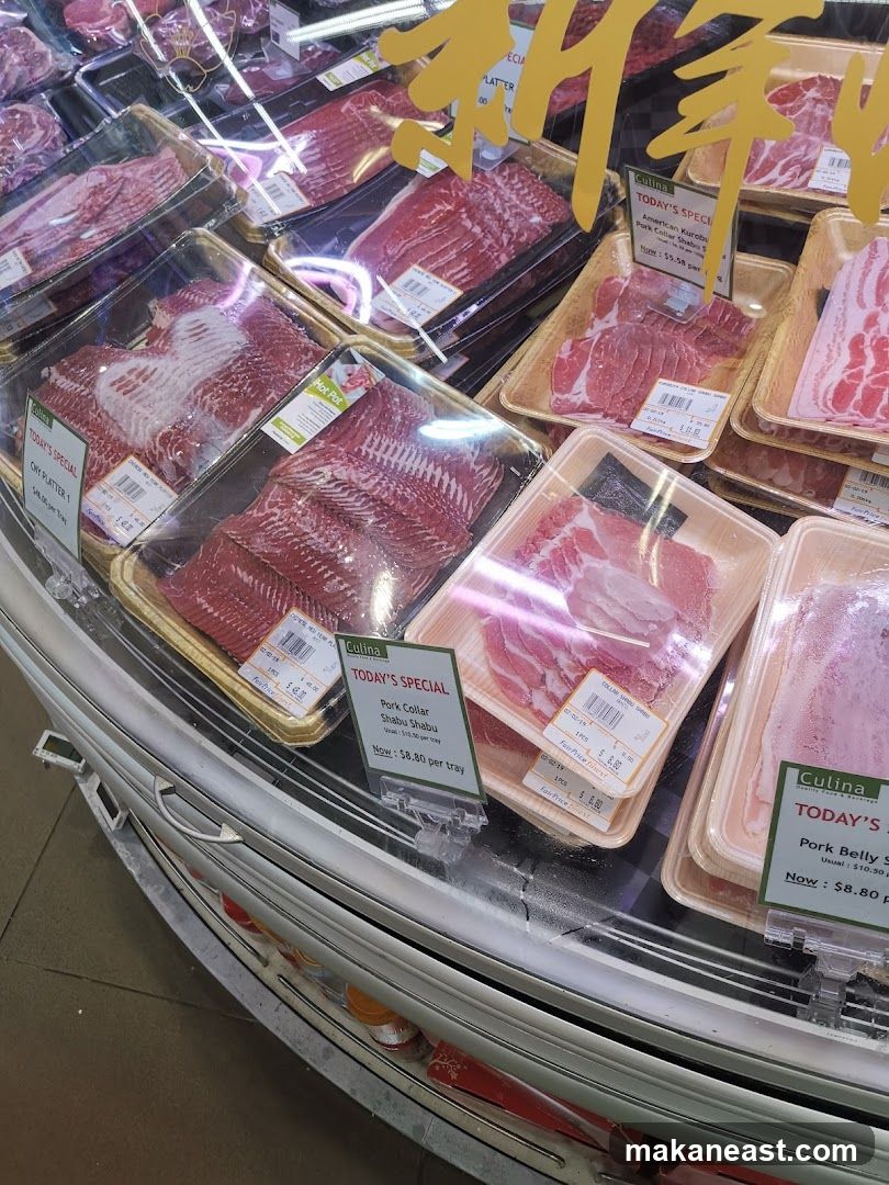 Meat display