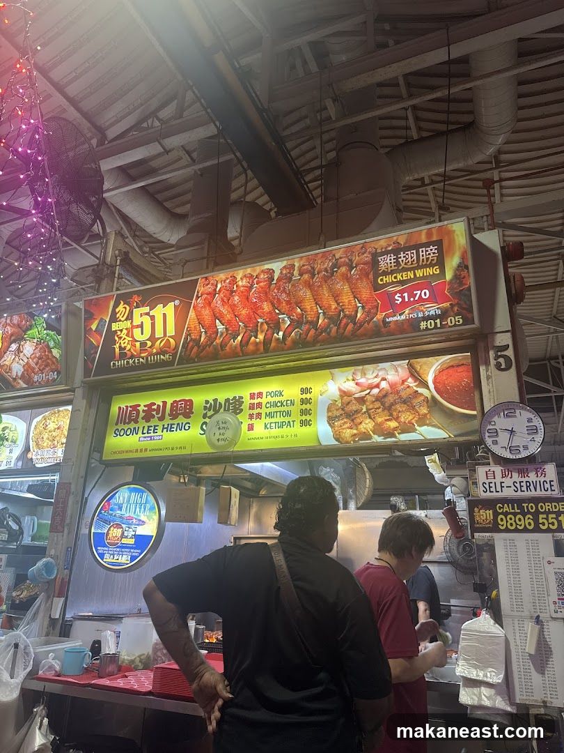 Food Stall with Menu