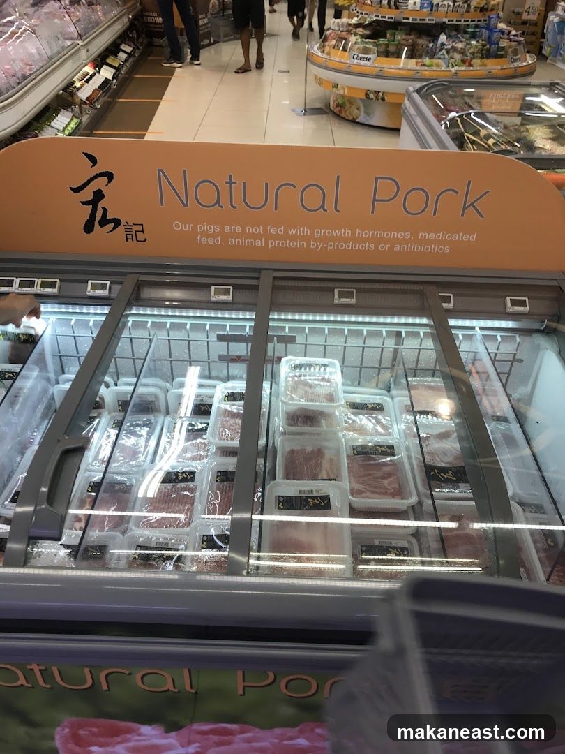 Natural Pork Display