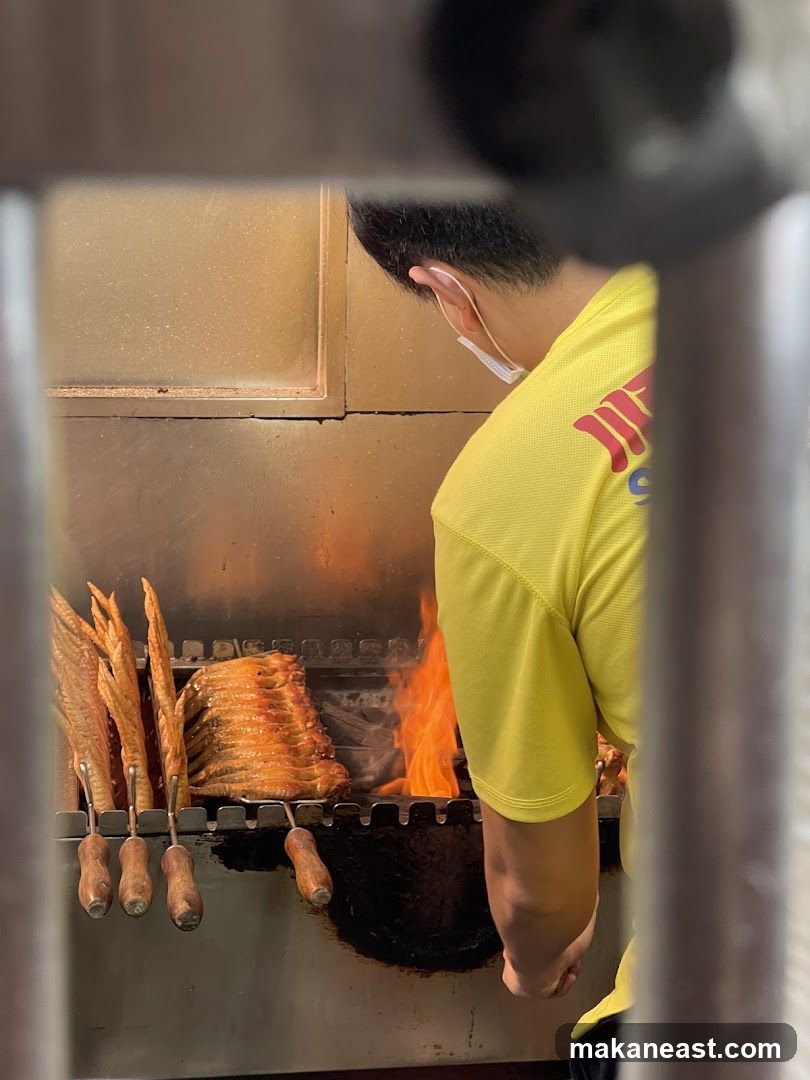 Grilling Food