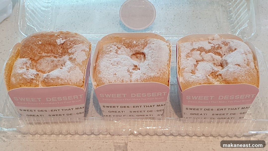 Three Sweet Desserts