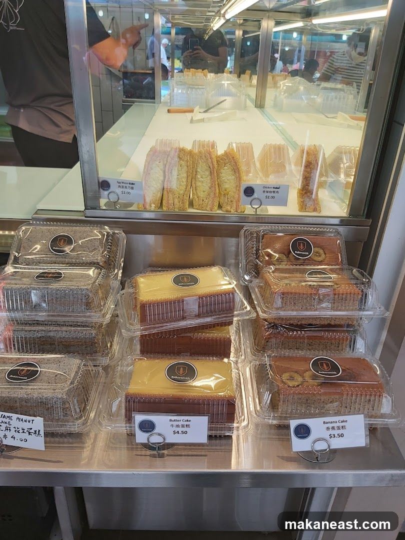 Cakes and Sandwiches