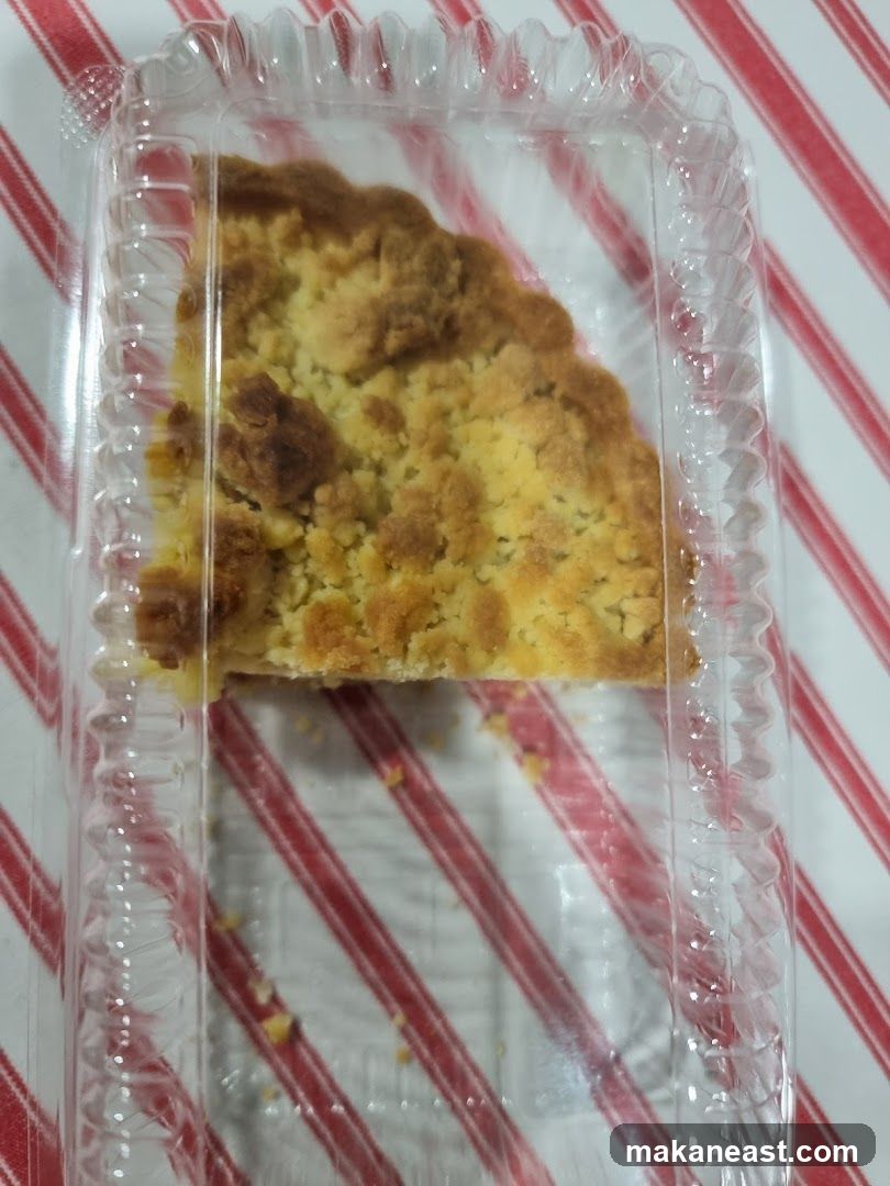Crumble Tart Slice