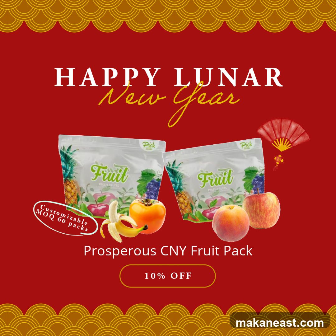 Happy Lunar New Year Fruit Pack Promotion