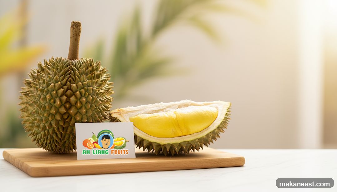 Durian Fruit with Logo
