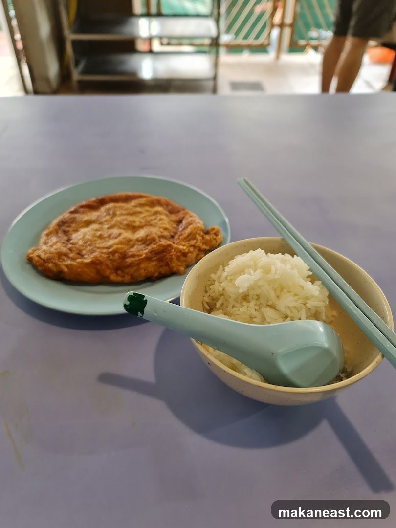 Omelette and Rice