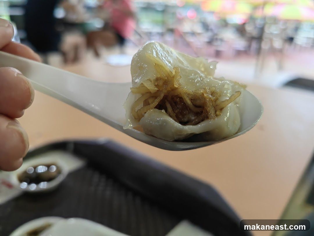 Dumpling on a Spoon