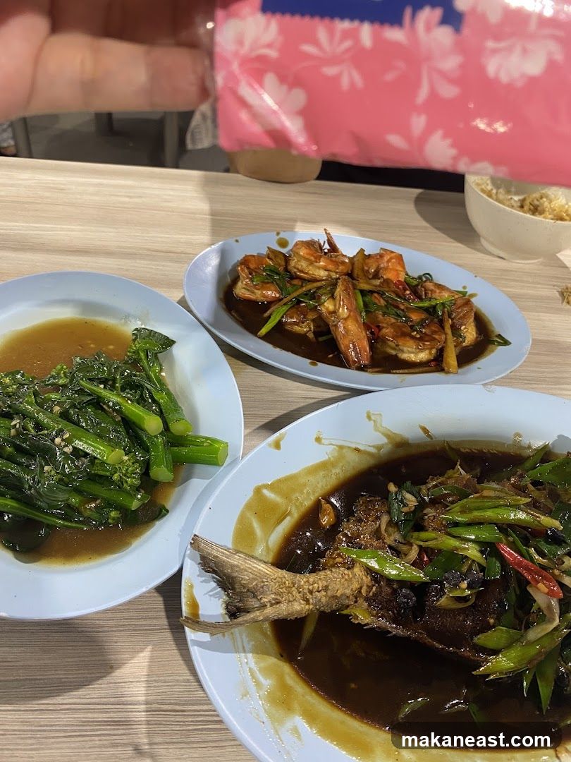 Seafood and Vegetable Dishes
