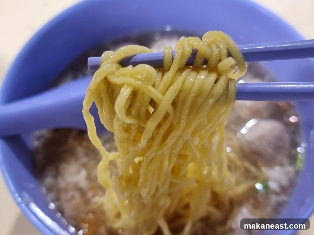 Noodles with Meatballs