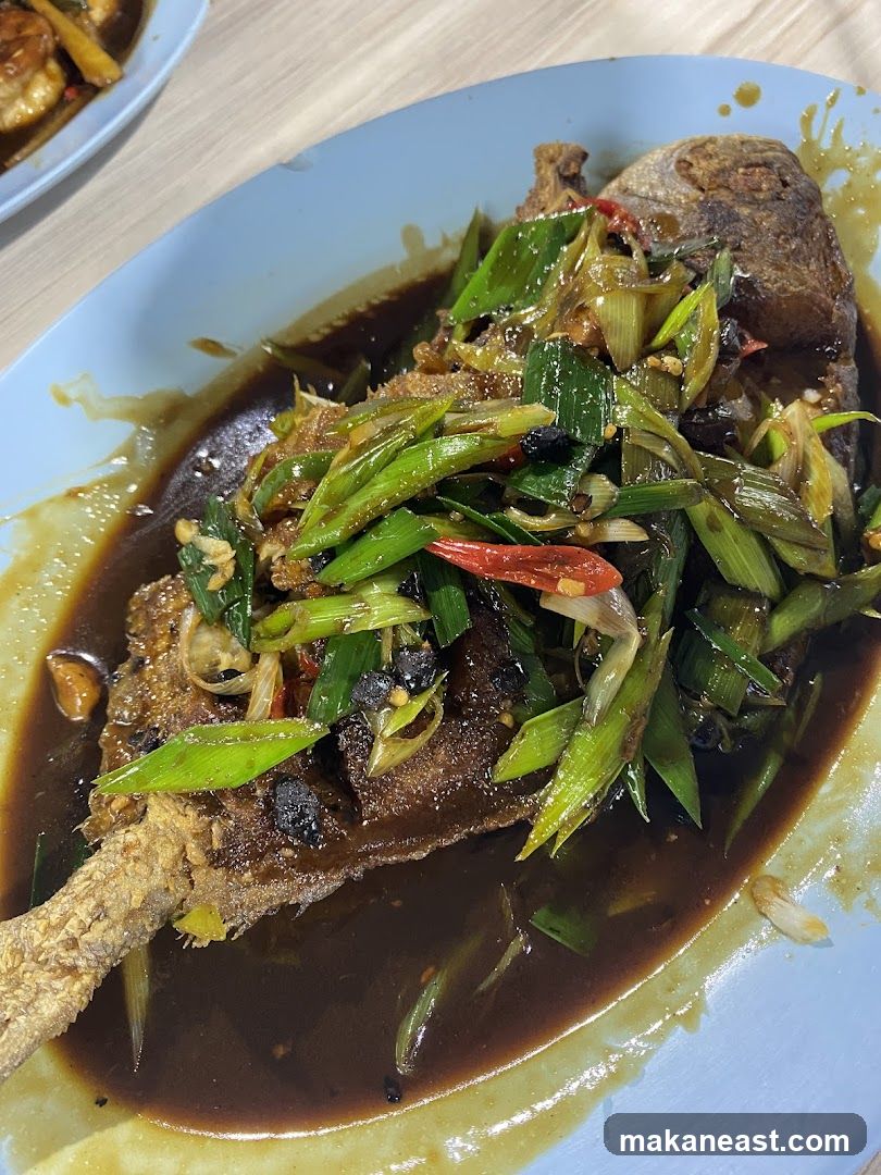 Fried Fish with Scallions and Chili