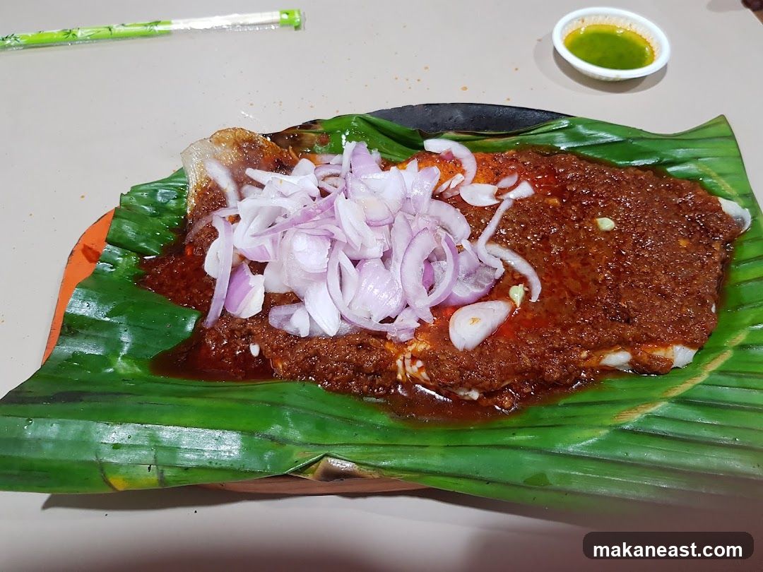 Fish with Sambal and Onions