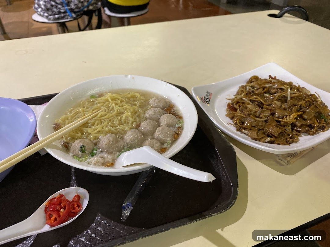 Noodles and Fried Noodles
