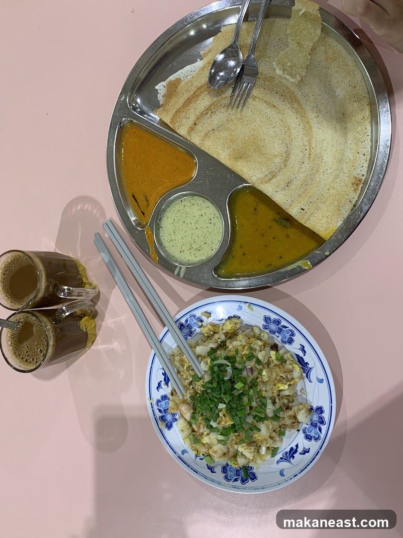 Indian Meal with Drinks