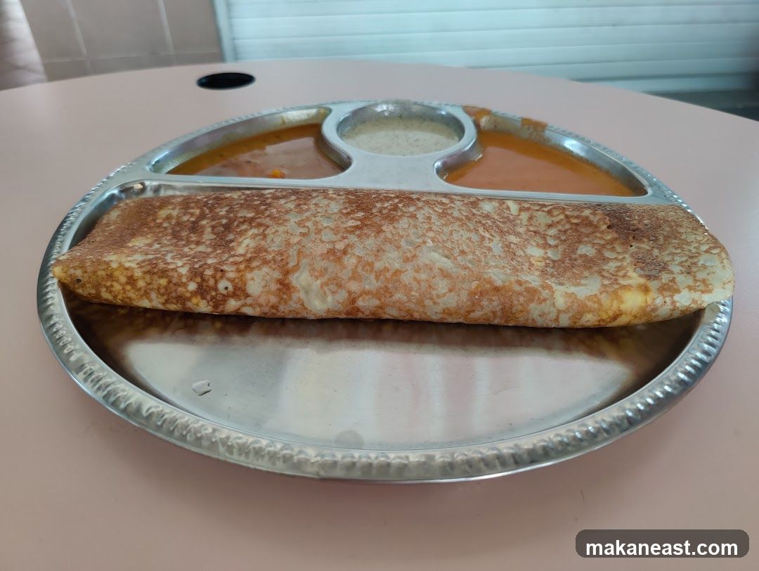 Dosa with Curries