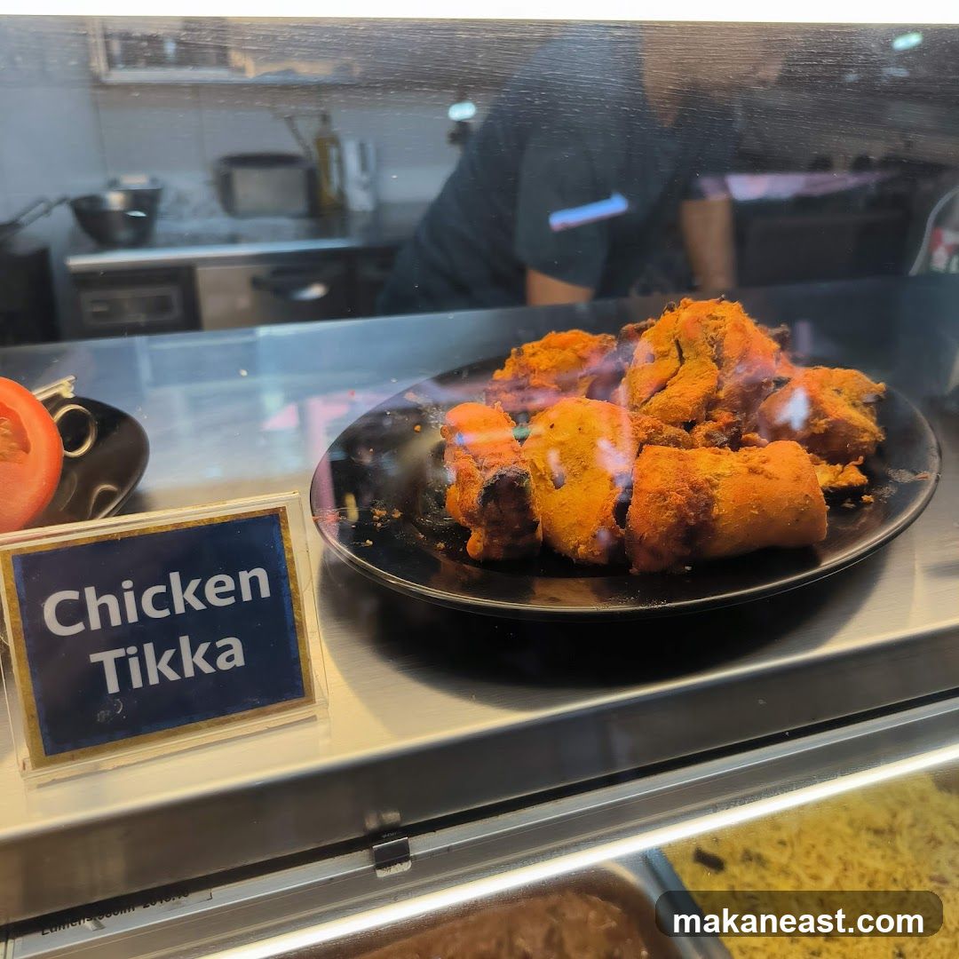 Chicken Tikka Display