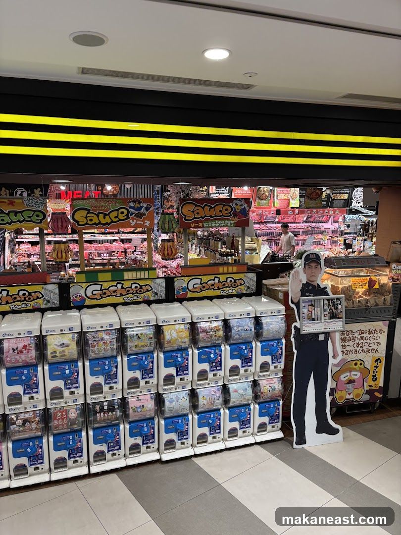 Gachapon Machines and Storefront