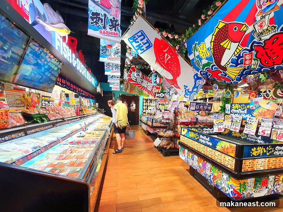 Fish and Sushi Market Interior