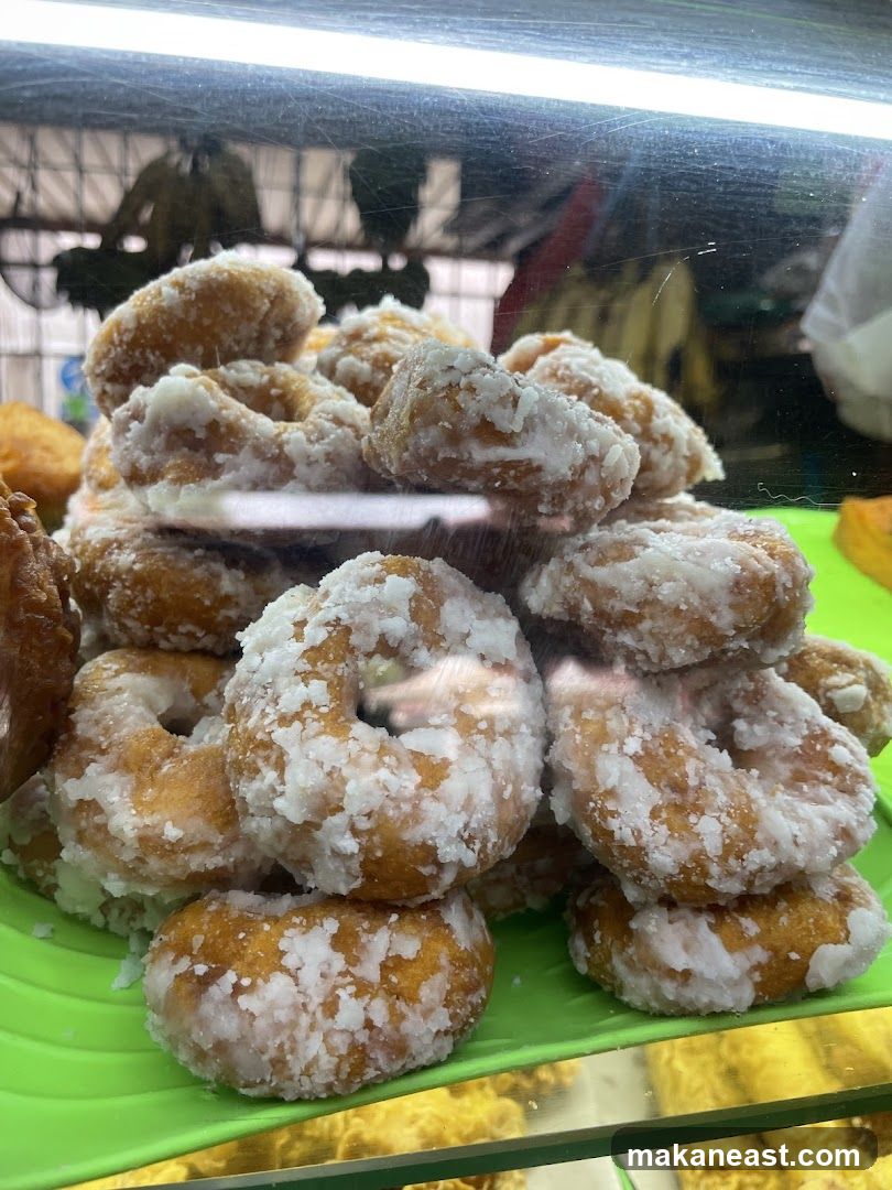 Donuts with White Glaze