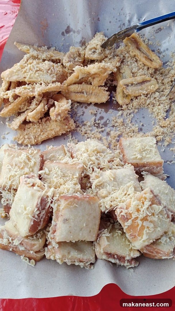 Fried Bananas and Bread