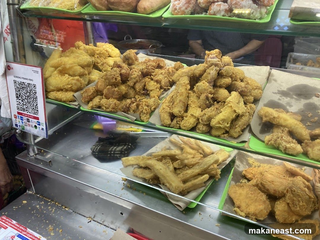 Fried Snacks Display