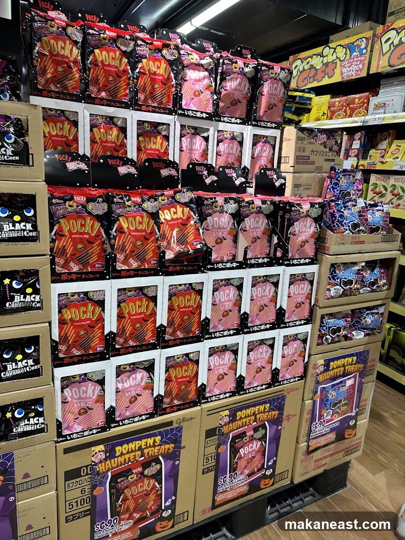 Halloween Pocky Display