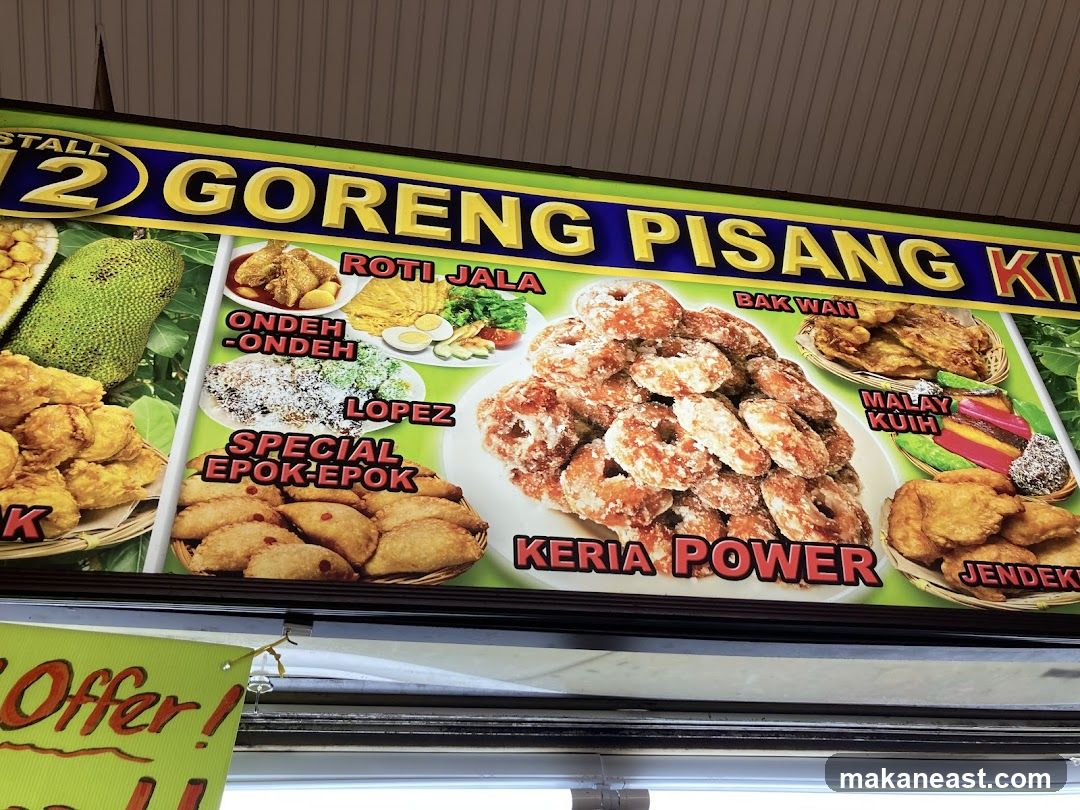 Food Stall Sign