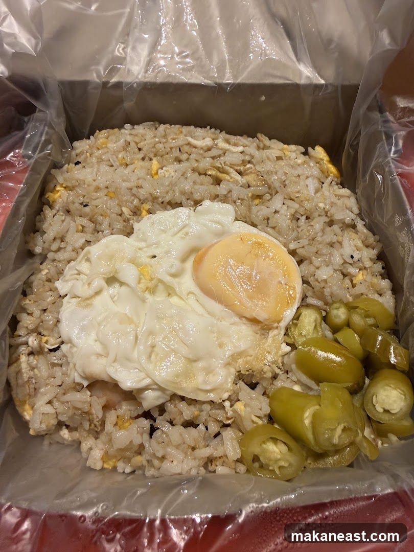 Fried Rice with Egg and Peppers