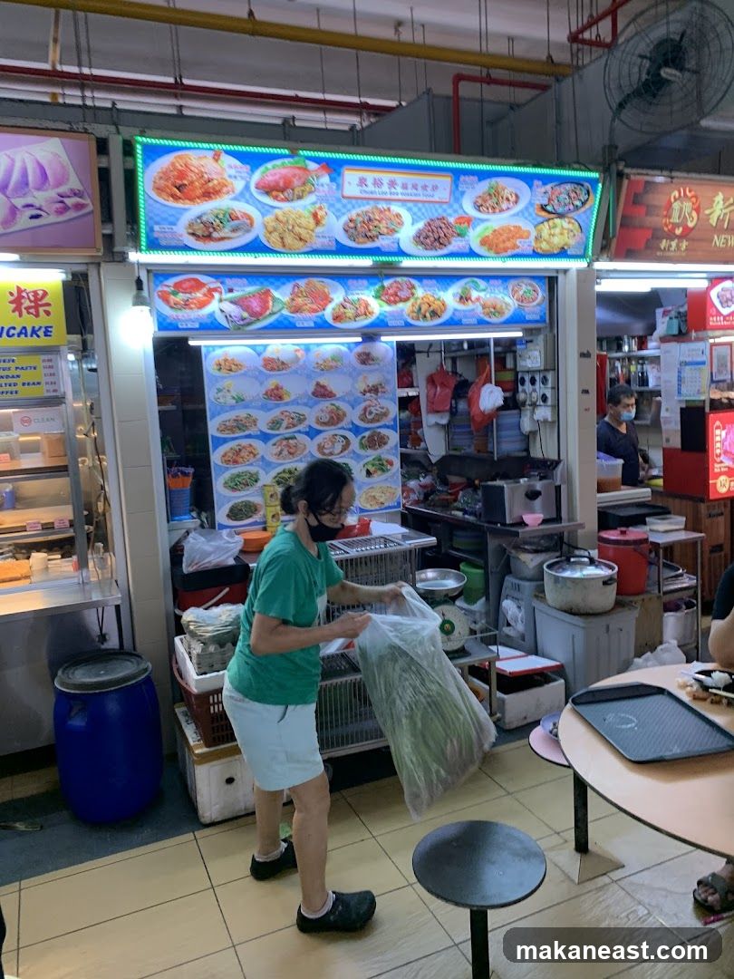 Food Stall with Menu Displays