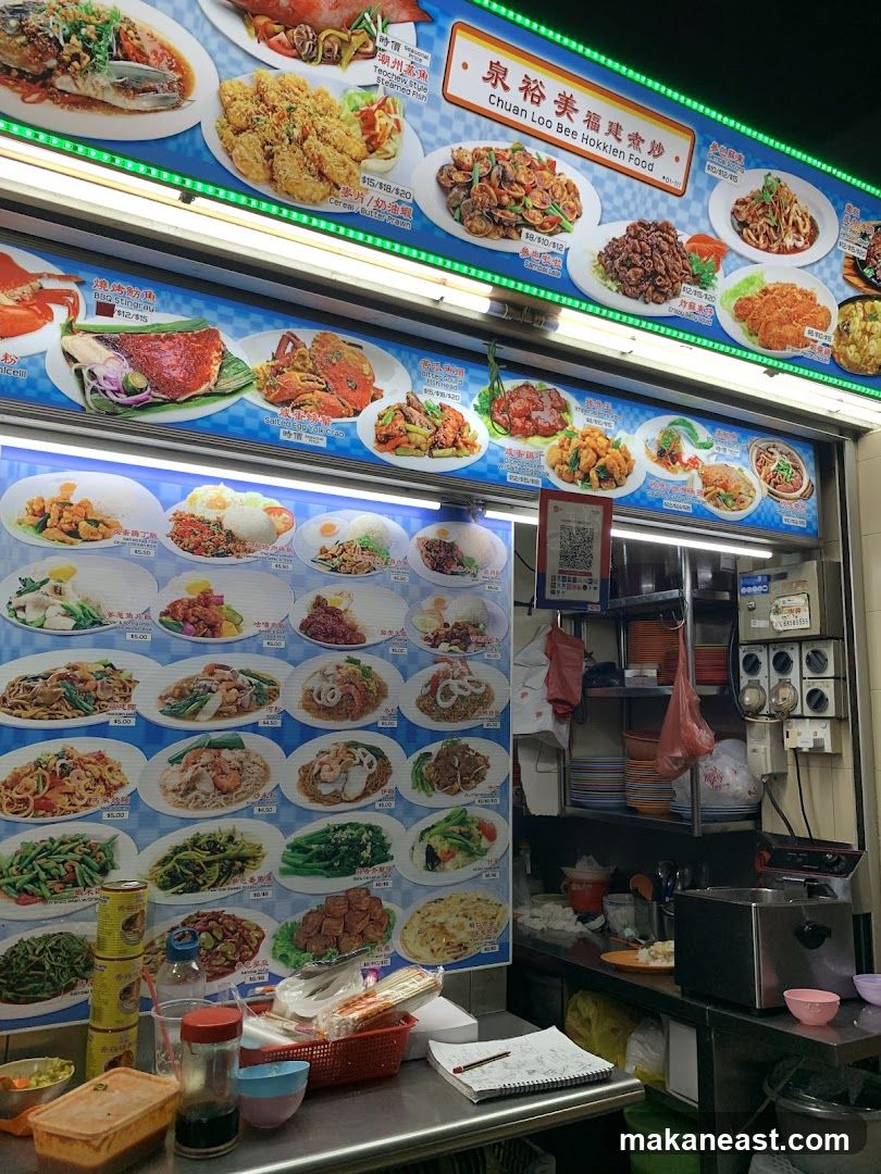 Food Stall Menu Display