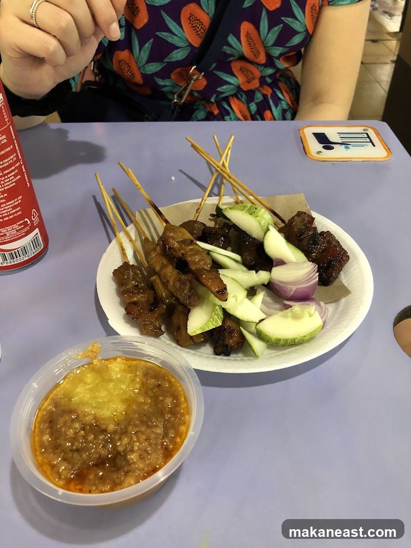 Satay with Peanut Sauce