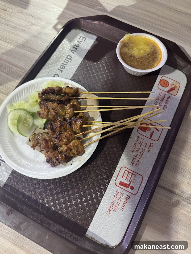 Satay with Peanut Sauce