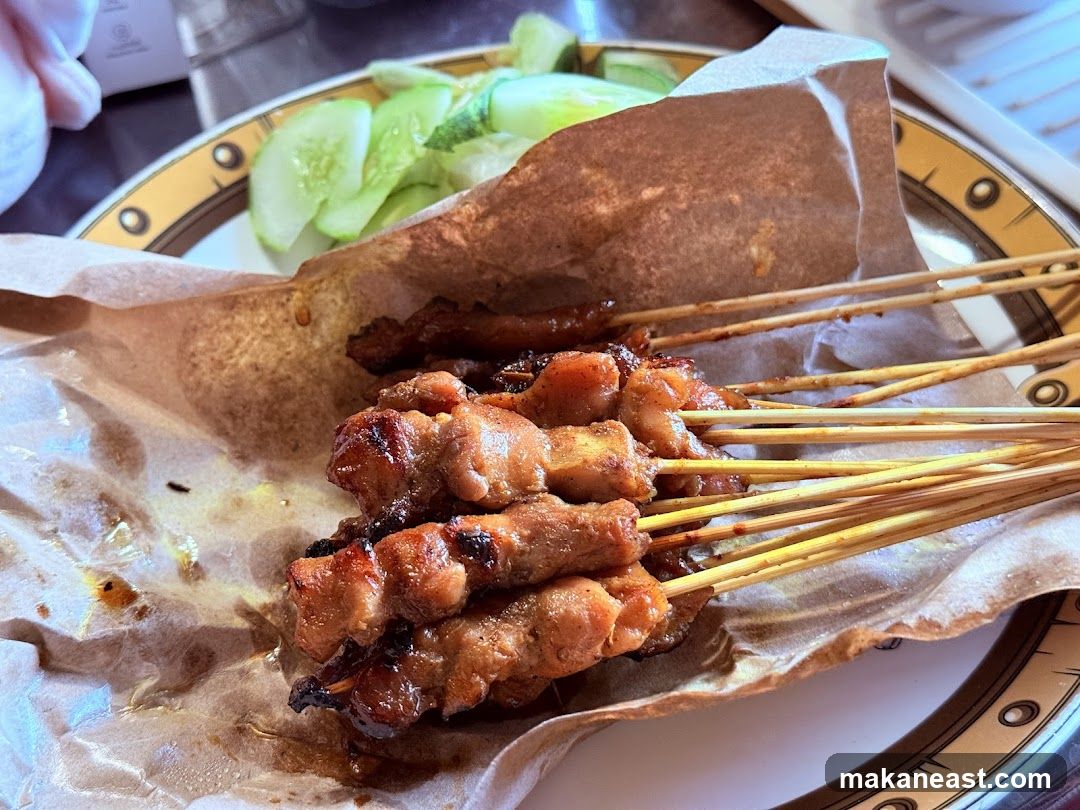 Chicken Satay Skewers