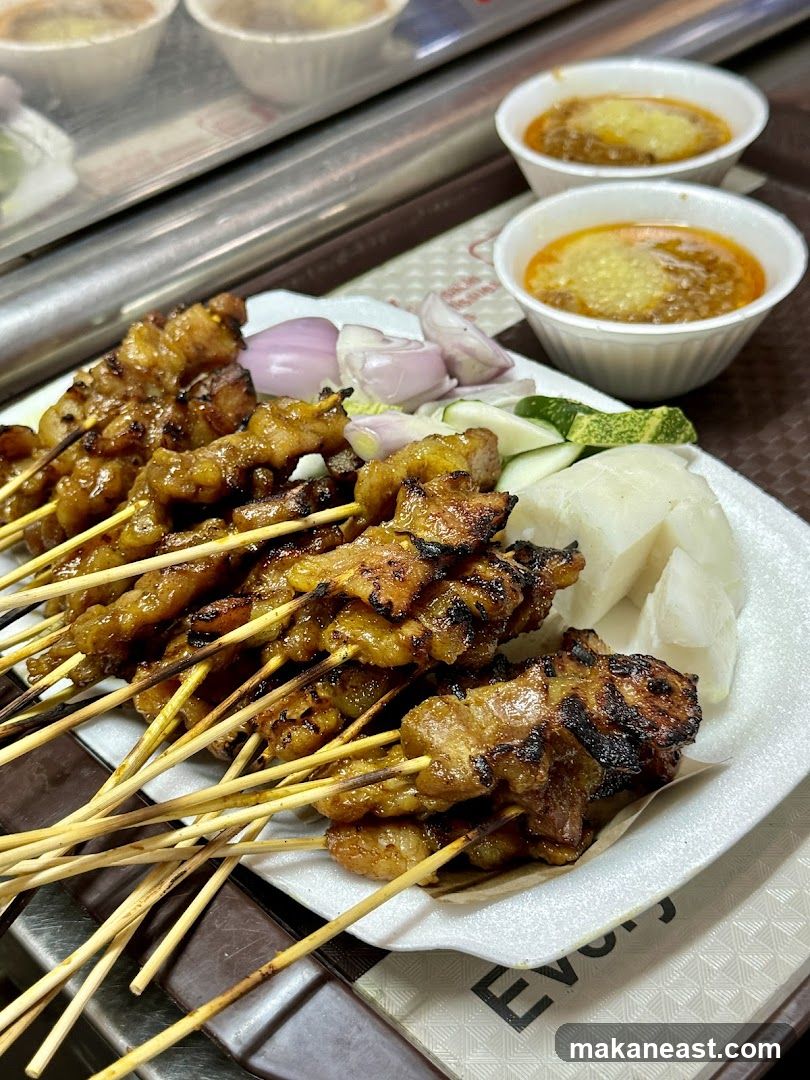 Chicken Satay with Peanut Sauce