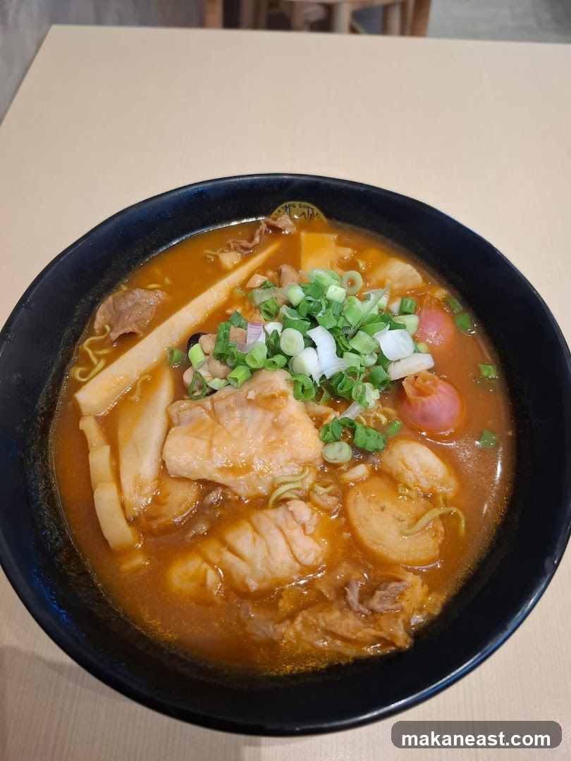 Spicy Noodle Soup