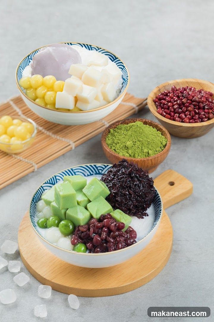 Dessert Bowls with Toppings