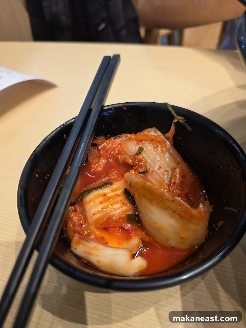 Kimchi in a bowl