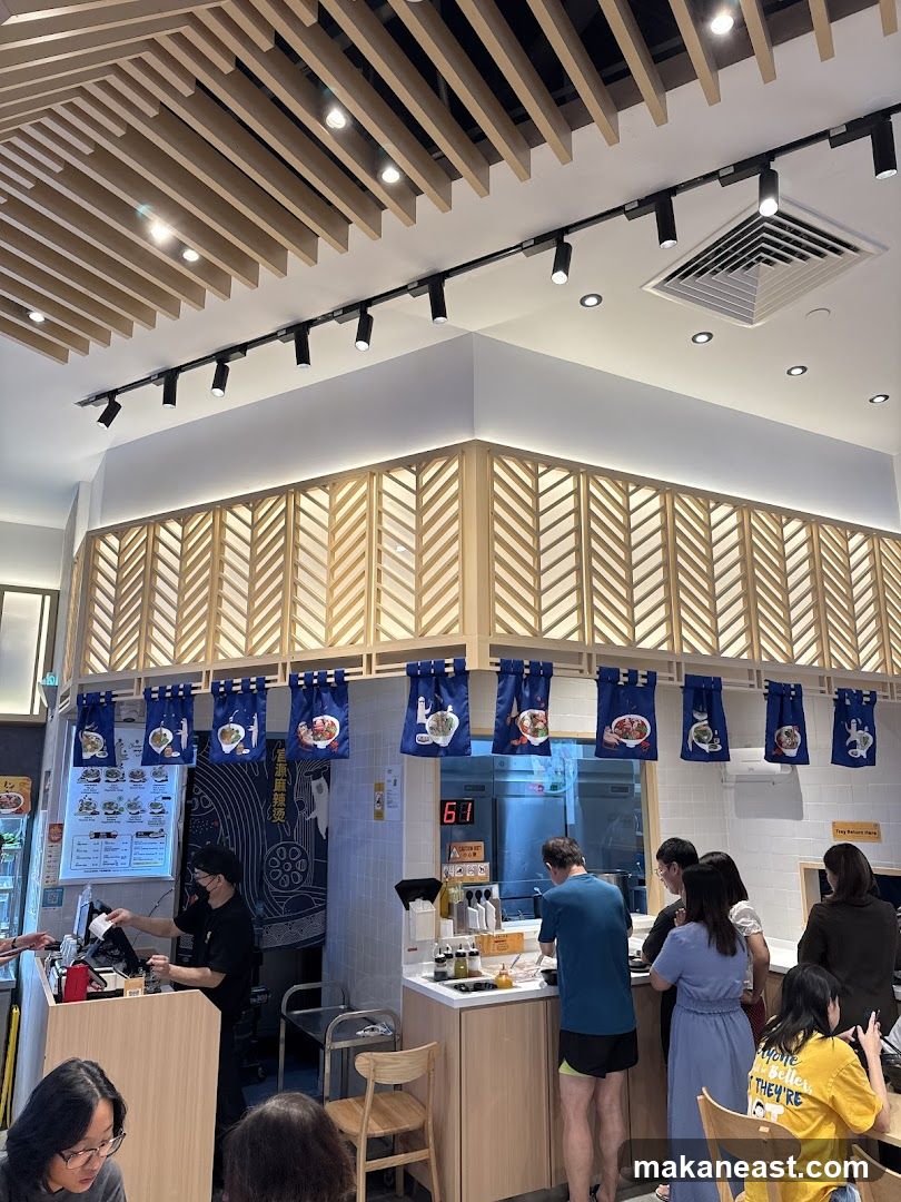 Restaurant Interior with Customers