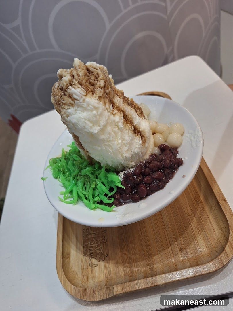 Shaved Ice Dessert