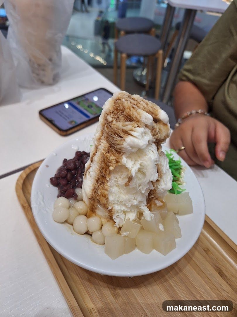 Shaved Ice Dessert