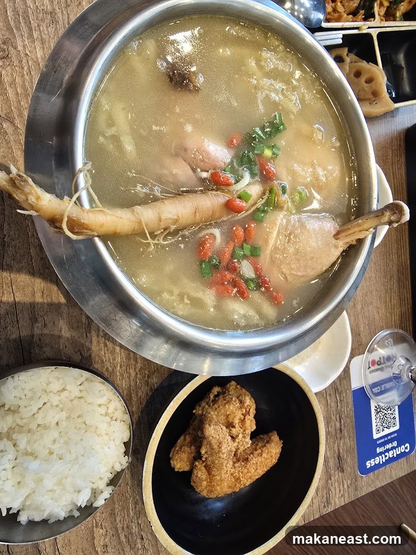 Ginseng Chicken Soup