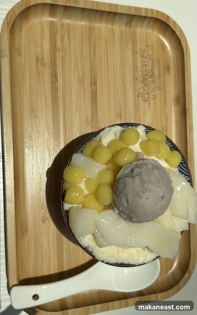 Shaved Ice Dessert
