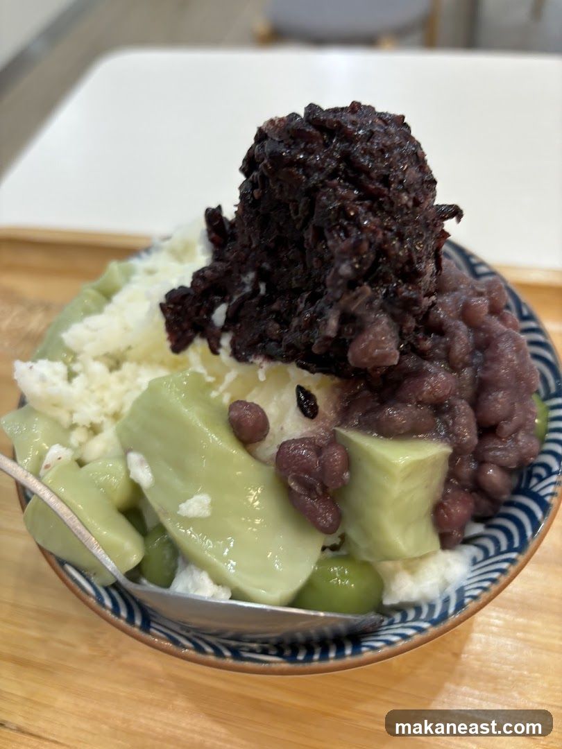 Shaved Ice Dessert